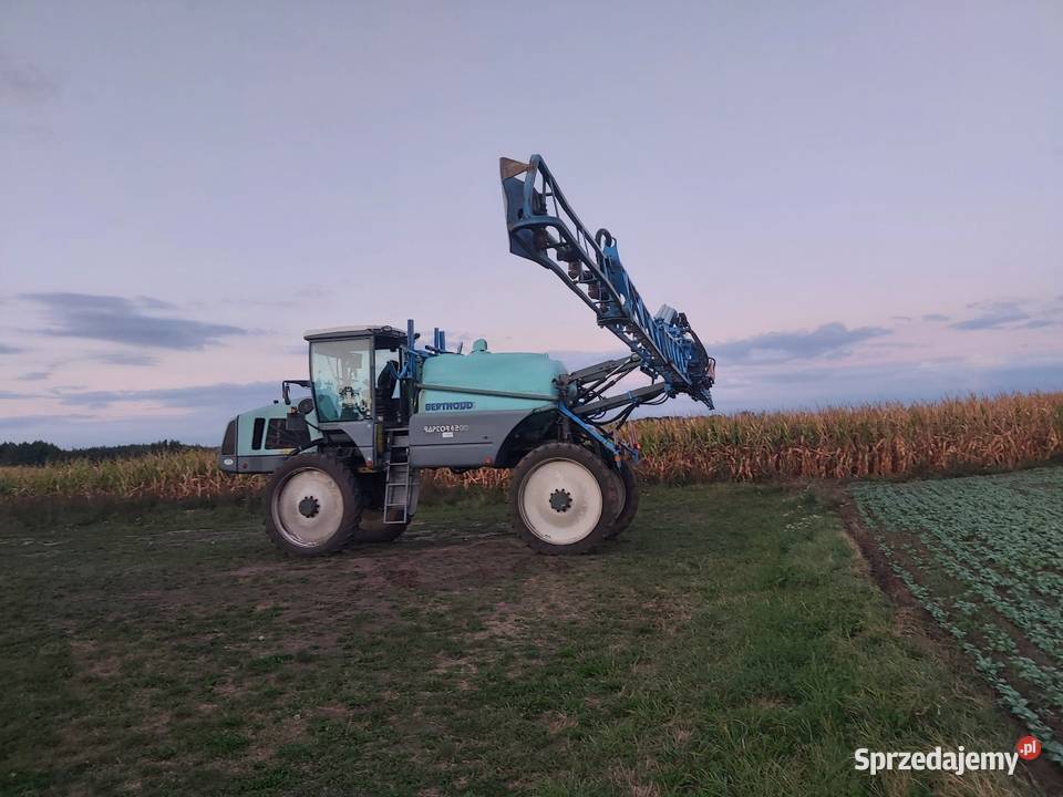 Opryskiwacz Berthoud Raptor 4200 prod 2009 kujawsko-pomorskie Jabłonowo Pomorskie