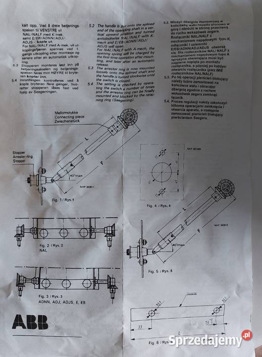 Część przednia HE z wałkiem Kardana ABB Dąbrowa Górnicza