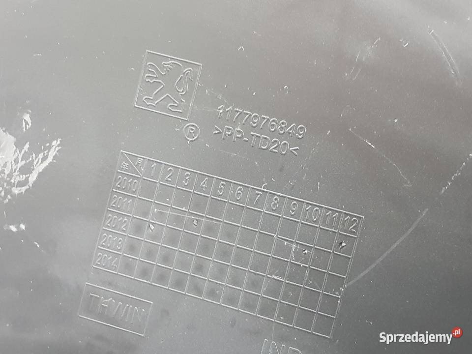 SCHOWEK PEUGEOT EVIVACITY Janowice sprzedam