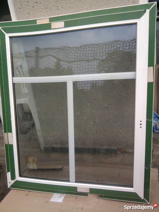 Okno PCV izotermiczne 120x155-L białe