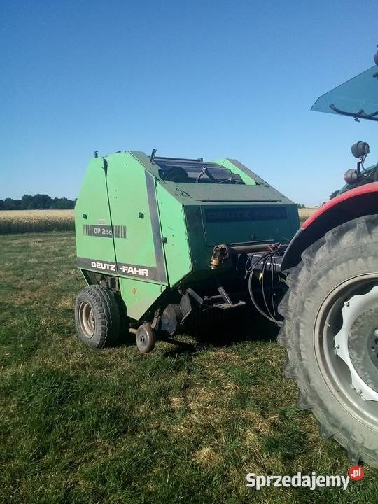 Prasa DeutzFahr GP250 Deutz-Fahr Ostrów Wielkopolski