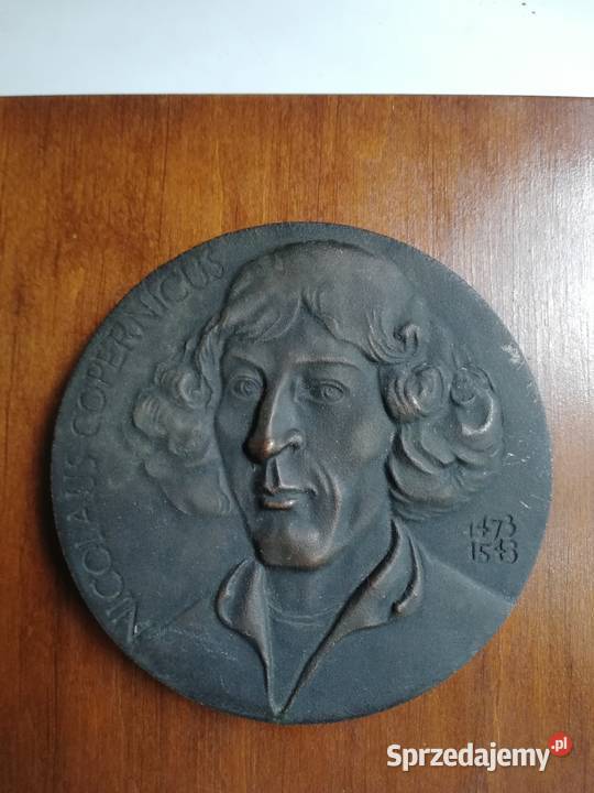 Stary medalion Mikołaj Kopernik