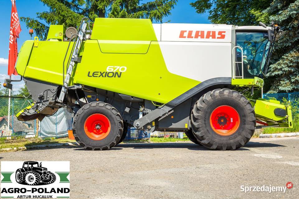 CLAAS LEXION 670 2014 1874 H VARIO 750 dolnośląskie Kudowa-Zdrój