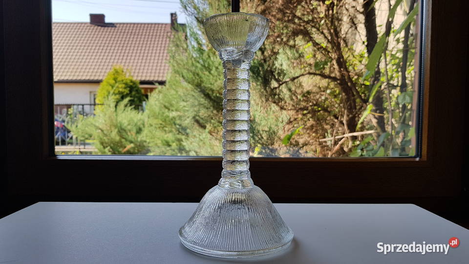 Świecznik kolumnowy lichtarz Cora ok 222 Porcelana i szkło Porcelana i szkło Dąbrowa Górnicza