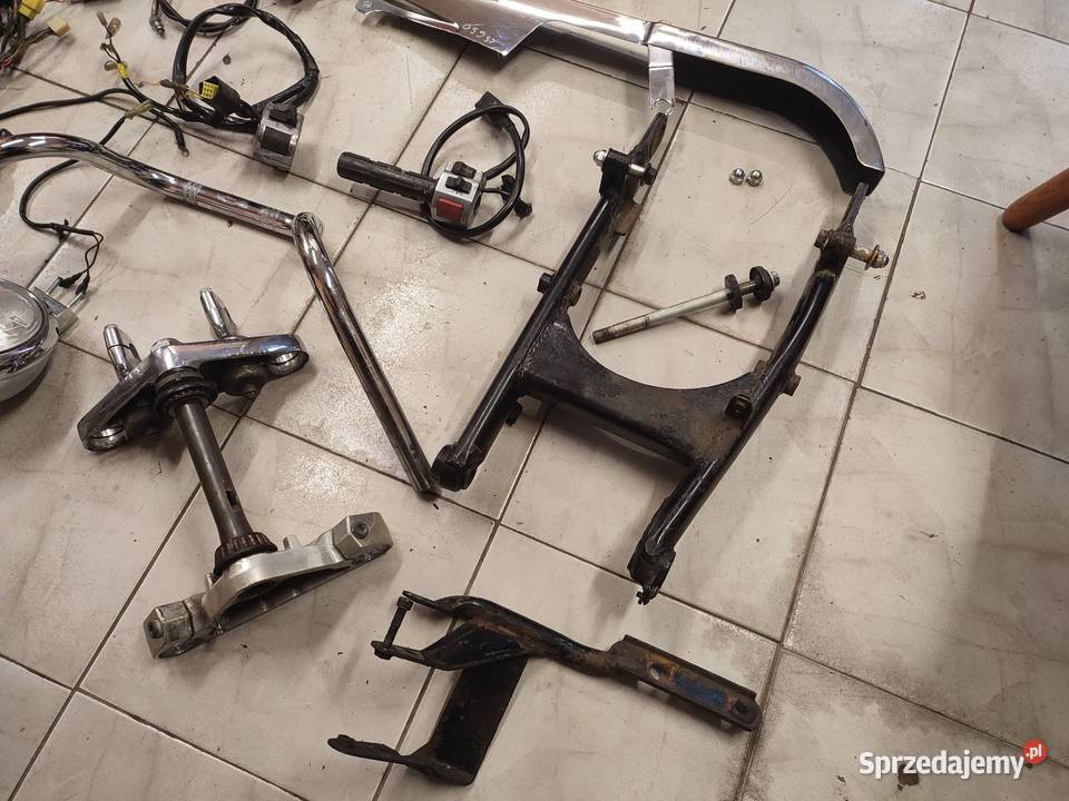 Suzuki LS 650 Savage części lampa manetki wiązka dolnośląskie Jelenia Góra