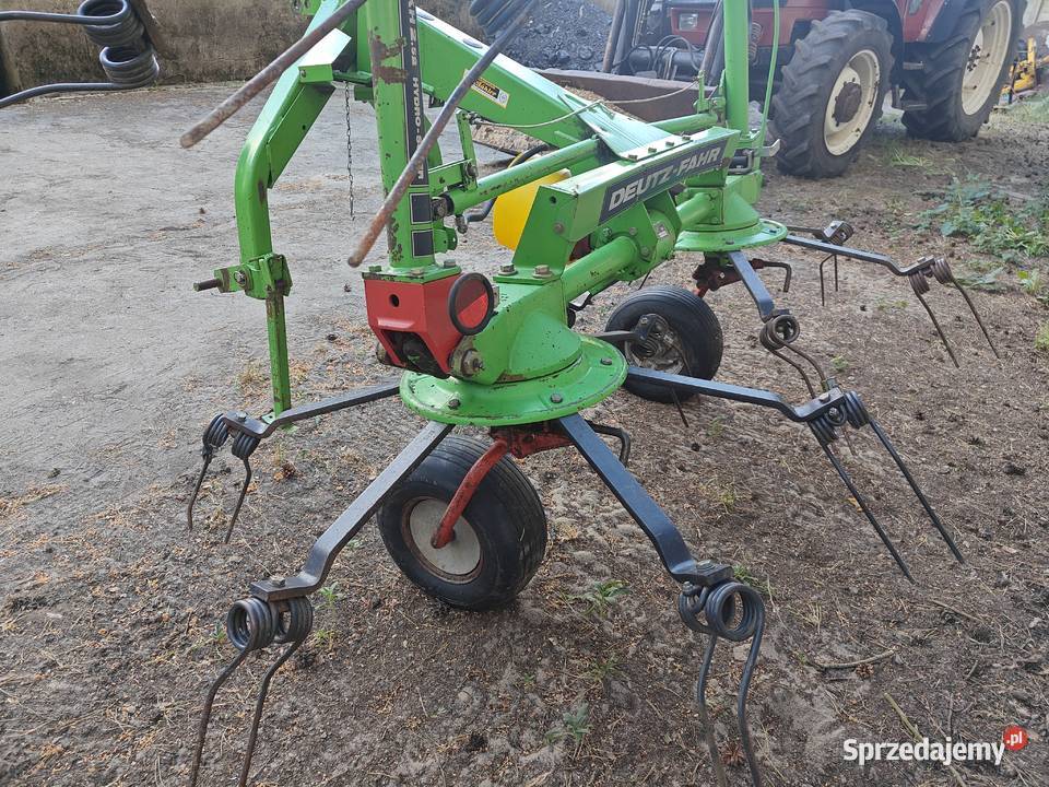 Przetrząsarka karuzelowa DEUTZFAHR KH 252 hydro wielkopolskie Przemęt sprzedam