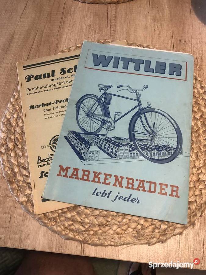 Zabytkowe katalogi rowerowe Poznań