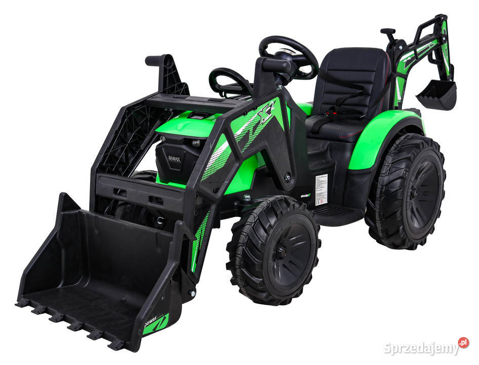 Autko na akumulator TRAKTOR Z PRZYCZEPĄ pojazd Pojazdy elektryczne i spalinowe Myszków