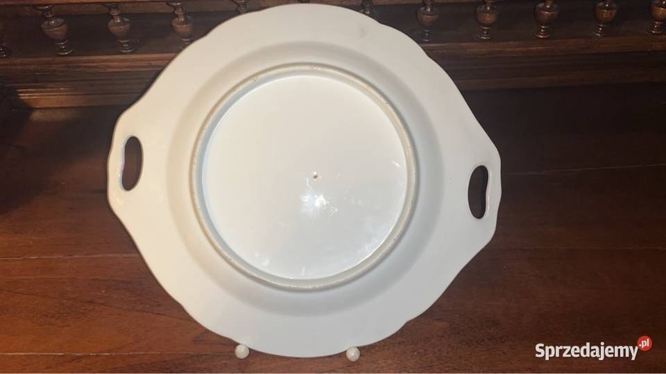 Patera secesyjna Biała porcelana Bez sygnatury Gdańsk sprzedam