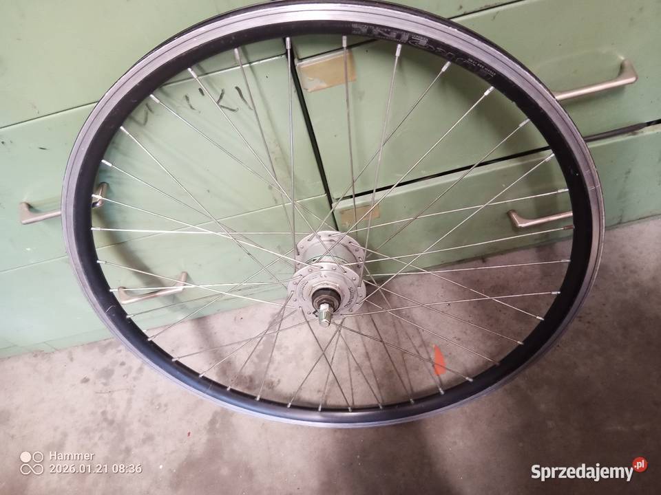 Koło 26 z prądnicą w piaście Ciosaniec