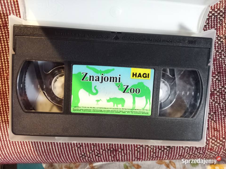 Kaseta VHS Znajomi z Zoo Gucwinscy 1994 r dolnośląskie Świdnica sprzedam