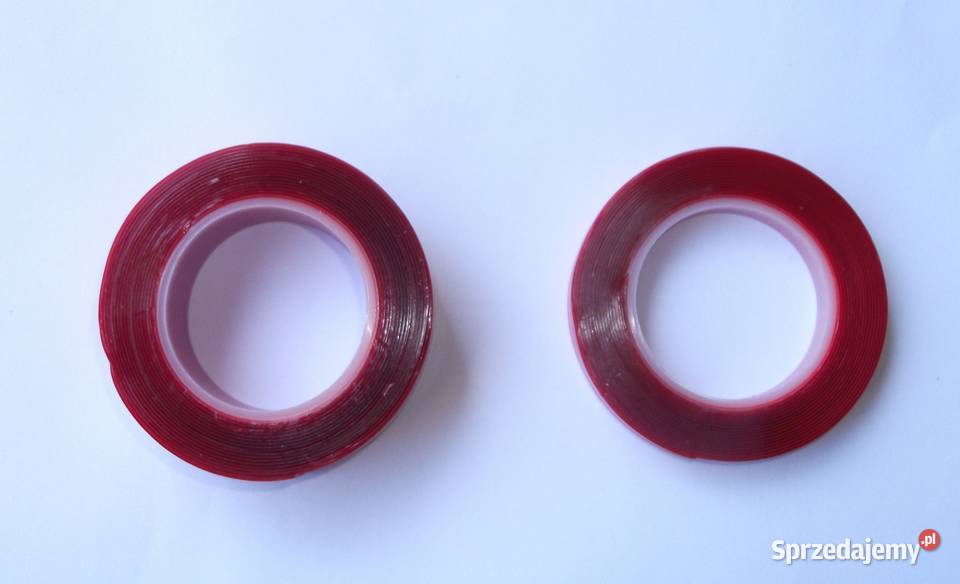Taśma Dwustronna Przezroczysta szer 10mm x3mb Sieradz