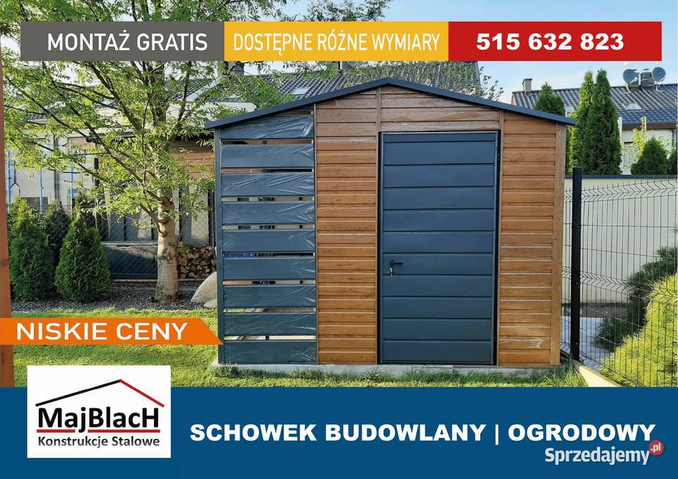 PRODUCENT Wiat Hal Garaży Blaszanych Montaż Sprzedaż Tomaszów Mazowiecki