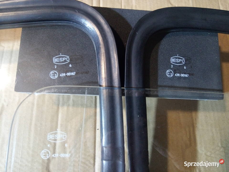 Szyby 126p 1986 r 4 sztuki Płońsk