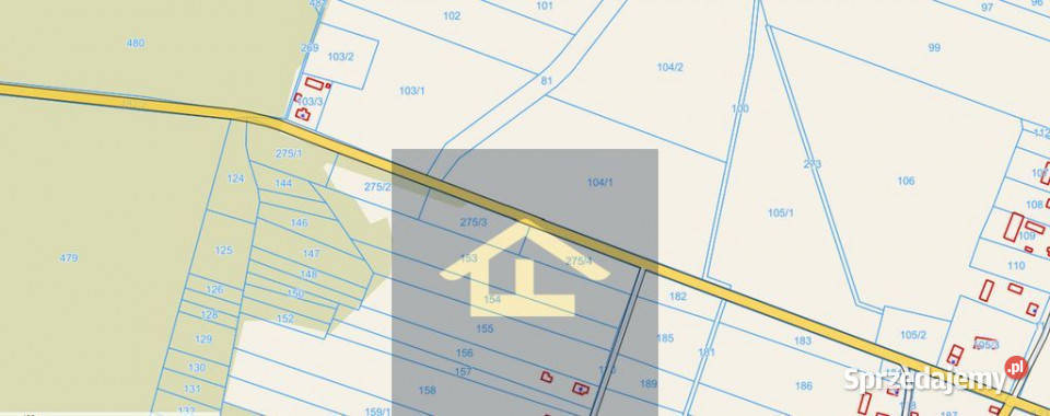 Działka budowlana w Jabłonnej gminie Grębków Jabłonna