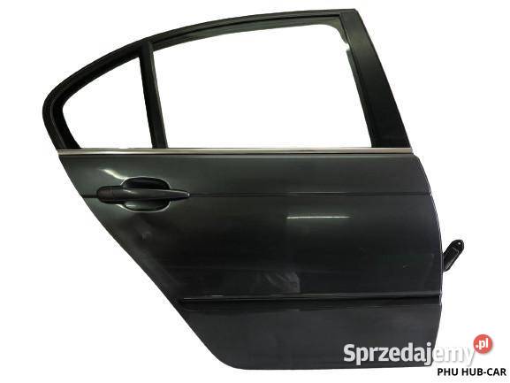 DRZWI KOMPLETNE PRAWY TYŁ BMW E46 4007 SEDAN osobowe Drzwi Drzwi wielkopolskie