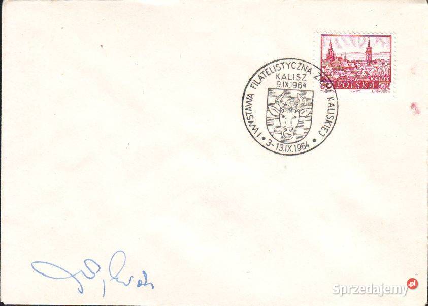 KopOkol I Wyst Filatel Ziemi Kaliskiej 1964 Gliwice