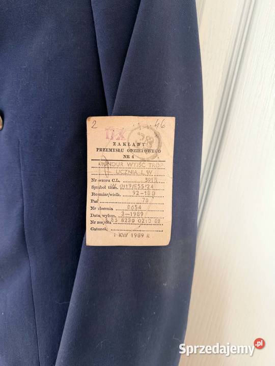 Płaszcz mundurowy Brześć Kujawski sprzedam