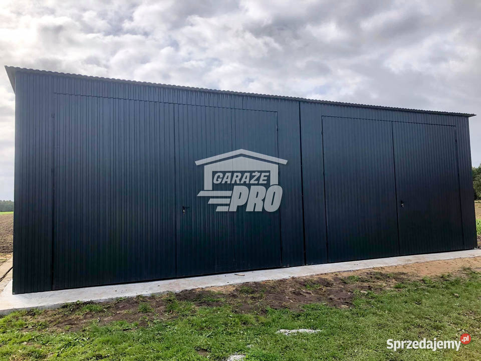 Hala Garaż blaszany 8x6 ścianka działowa Brama Drawsko Pomorskie sprzedam