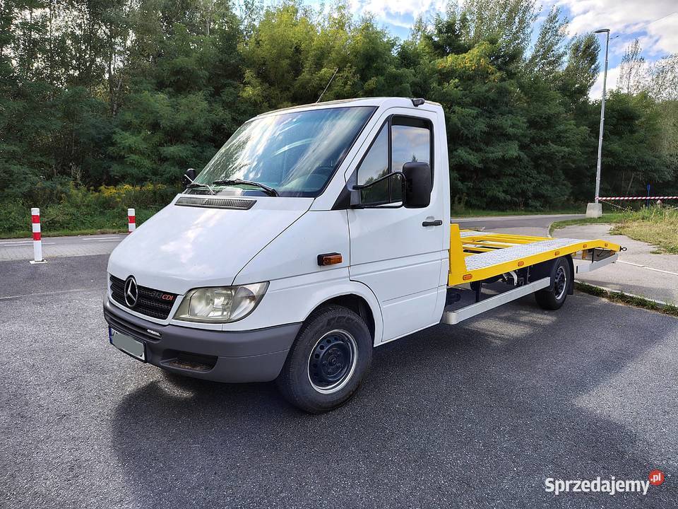Sprinter 903 313 CDi autolaweta ABS Mercedes-Benz śląskie Jaworzno