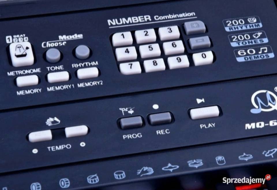 Pianino elektryczne Żurawiniec