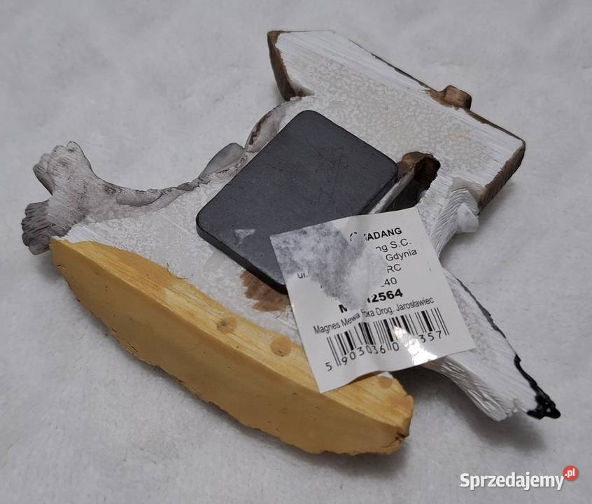 Magnes na lodówkę Jarosławiec Mewa foka 9x7 śląskie Czeladź sprzedam