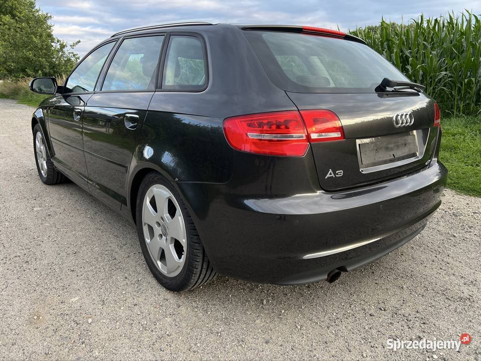 Audi A3 Sportback lift 2010 16 MPI benzyna isofix lubuskie Obłotne