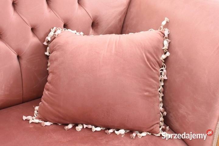 Czerwona Pałacowa Sofa Kanapa Leżanka Szezlong Kraków