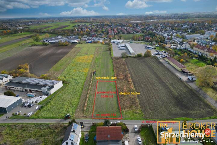 Działka Opole 1049m2