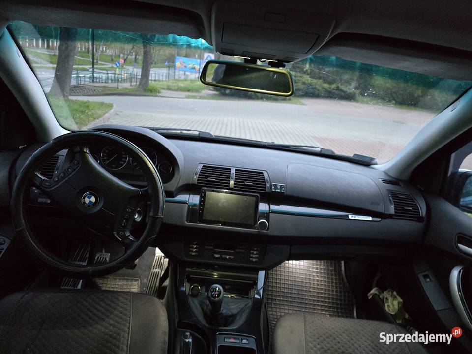 BMW X5 E53 30i 2000 benzynagaz czarny Siemianowice Śląskie