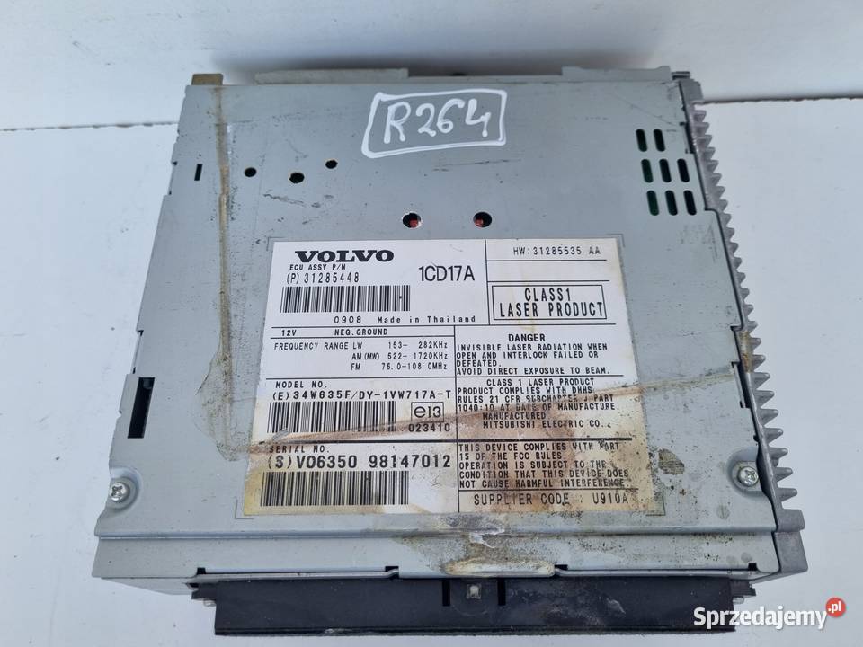 Volvo S40 II V50 RADIO CD radioodtwarzacz sprzedam