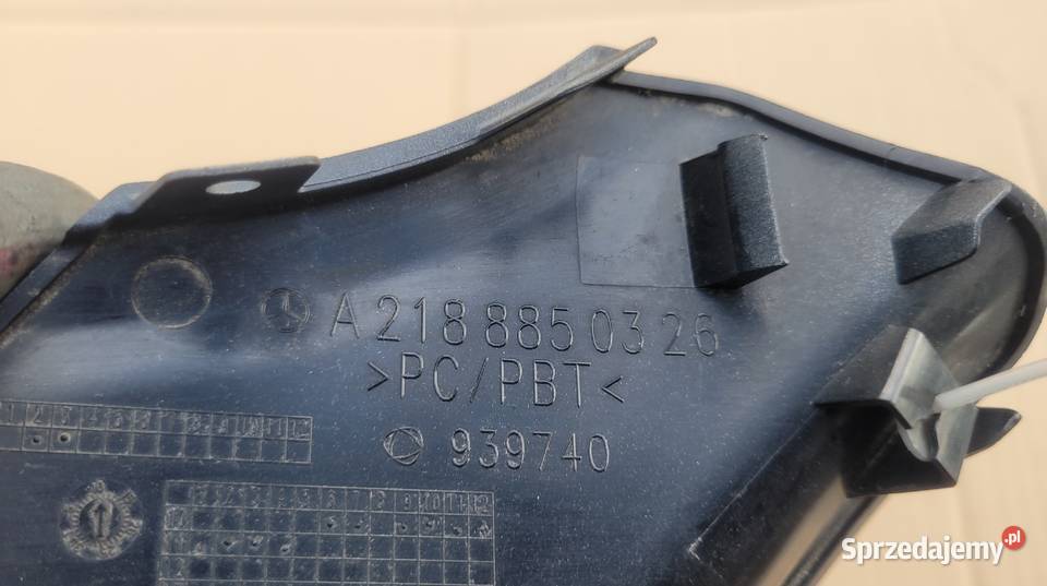 MERCEDES W218 CLS AMG ZAŚLEPKA HAKA ZDERZAKA osobowe śląskie Ruda Śląska sprzedam