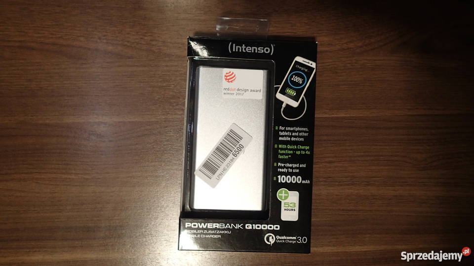 Powerbank Intenso Q10000 Quick Charge 10000mAh śląskie sprzedam