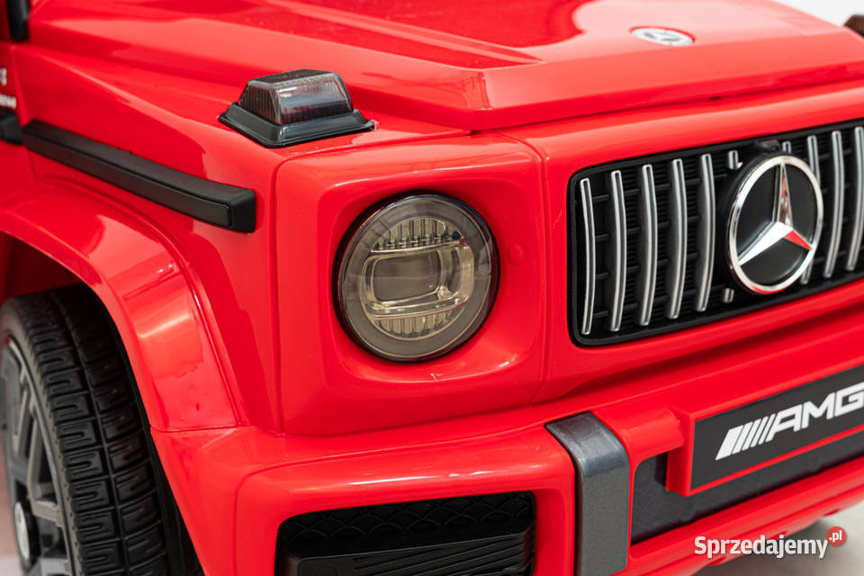 Mercedes AMG G63 dzieci Czerwony