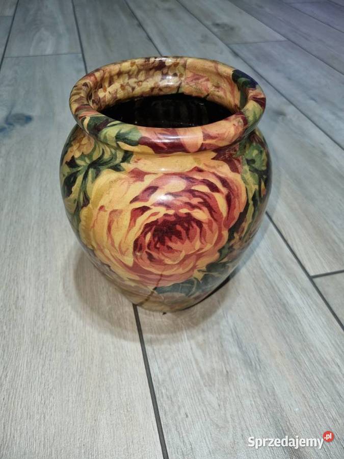Wazon w kwiaty Vincent Cadeaux Dom i Ogród sprzedam