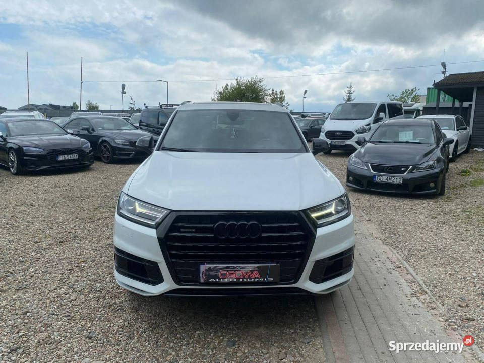 Audi Q7 20 tfsi Quattro 7 os Panorama skóry ledy Gdańsk sprzedam