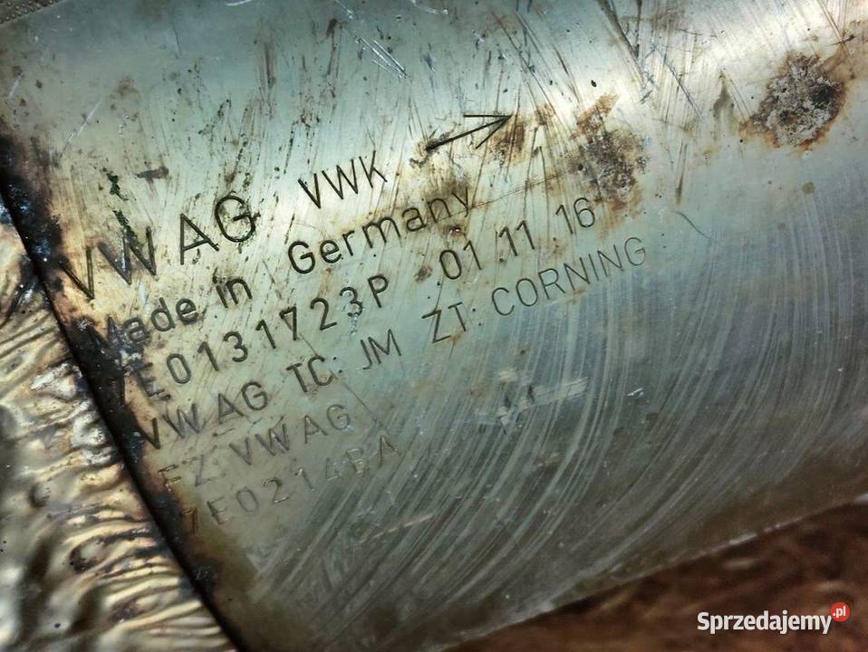 Katalizator Sondy DPF Kompletny Vw T6 20 TDi Części samochodowe Pleszew