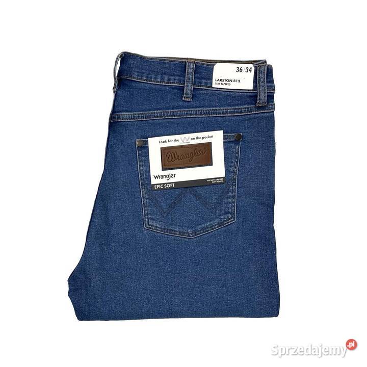 Spodnie męskie jeansy Wrangler Larston 812 Ridge