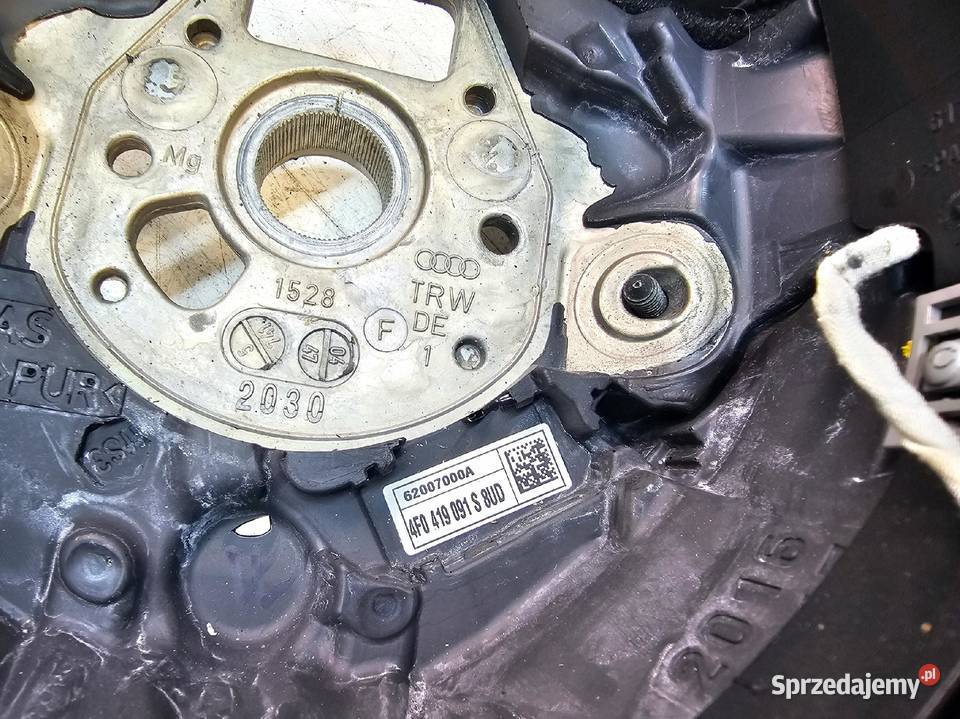 KIEROWNICA SKÓRA SLINE AUDI A6 C6 4F0419091S 8UD