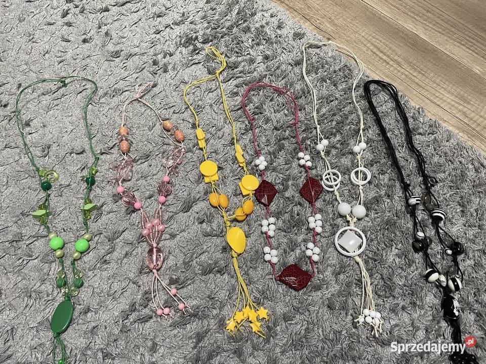 Korale 6 sztuk zestaw
