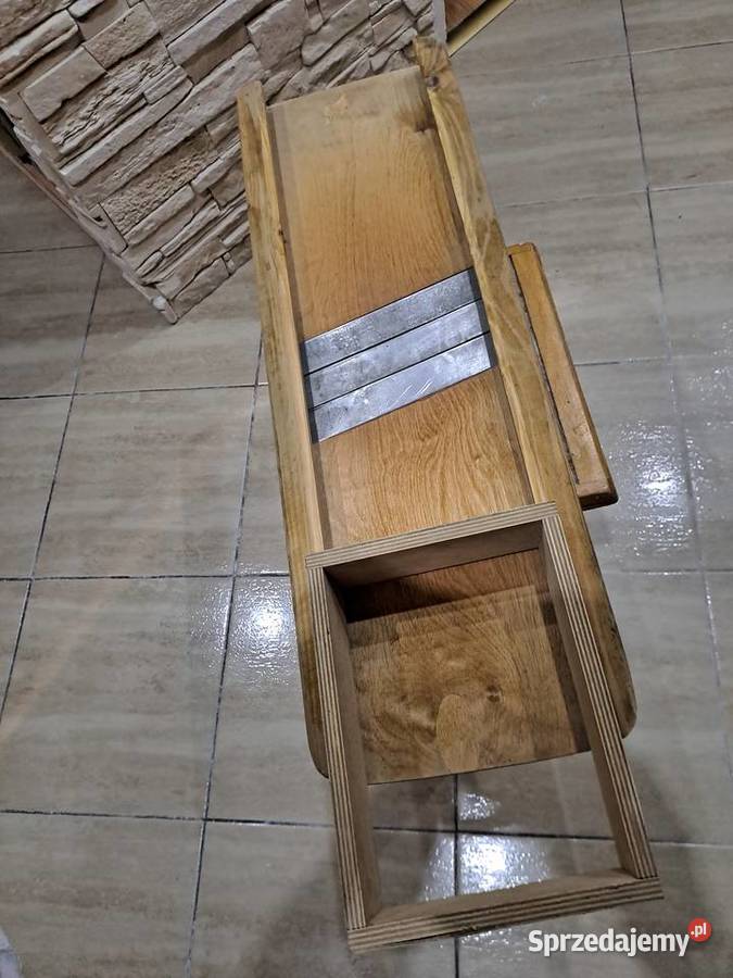Szatkownica drewniana do kapustymała i poręczna Przemyśl