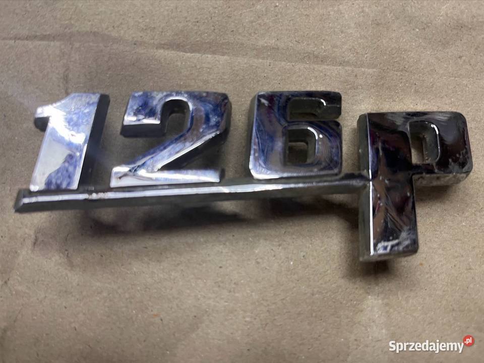 Emblemat 126p ze starych zapasów Emblematy Opole
