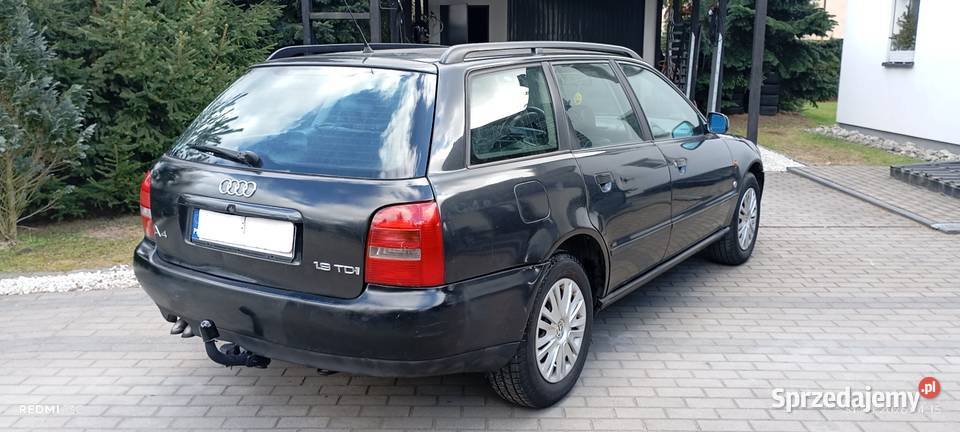 Audi A4 19 TDi 110 Piękne Czarne Skóry AUTOMAT kujawsko-pomorskie Wałdowo Szlacheckie sprzedam