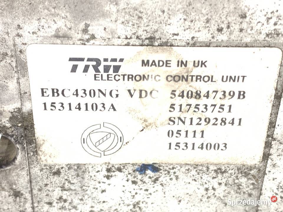 POMPA ABS FIAT CROMA 51753751 19 150