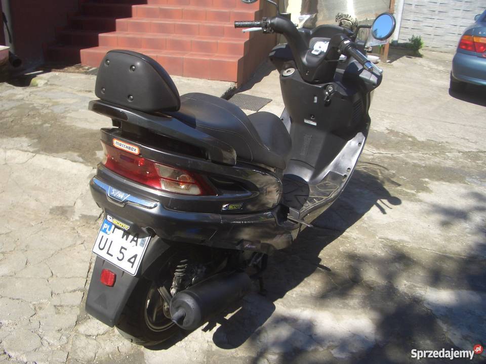 SYM JOYRIDE 125 czterosuwowy Skoki