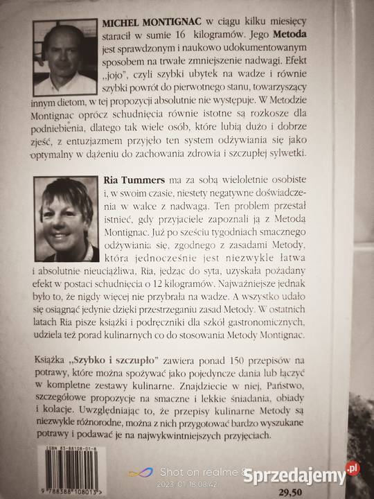 Szybko i zdrowo książki prezenty unikat okazy miękka mazowieckie Warszawa sprzedam