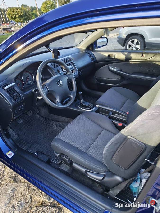 Honda Civic 7 generacji wersja coupe plus Gaz 1700cm3 zachodniopomorskie Szczecin