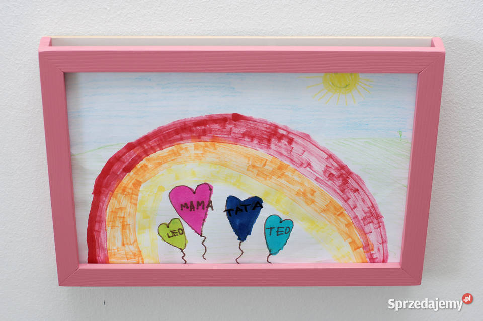 Ramka na rysunki dziecka A4 Ramki Artystyczne Gliwice