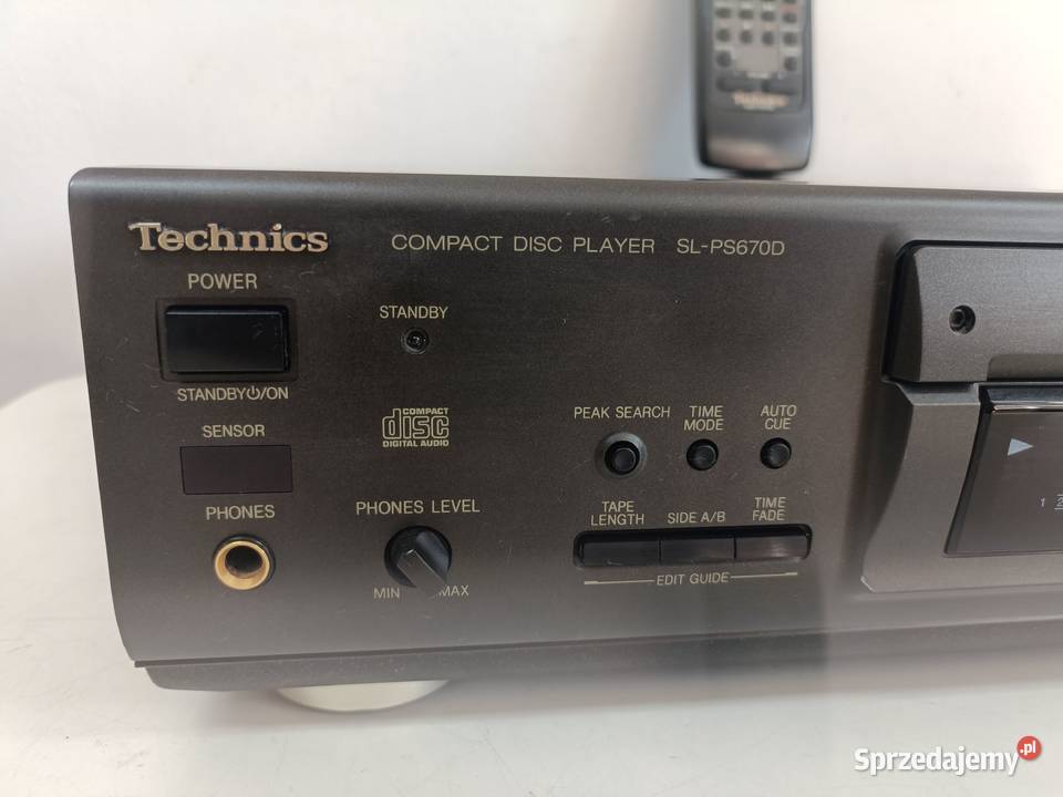 TECHNICS SL670D z pilotem Poznań sprzedam