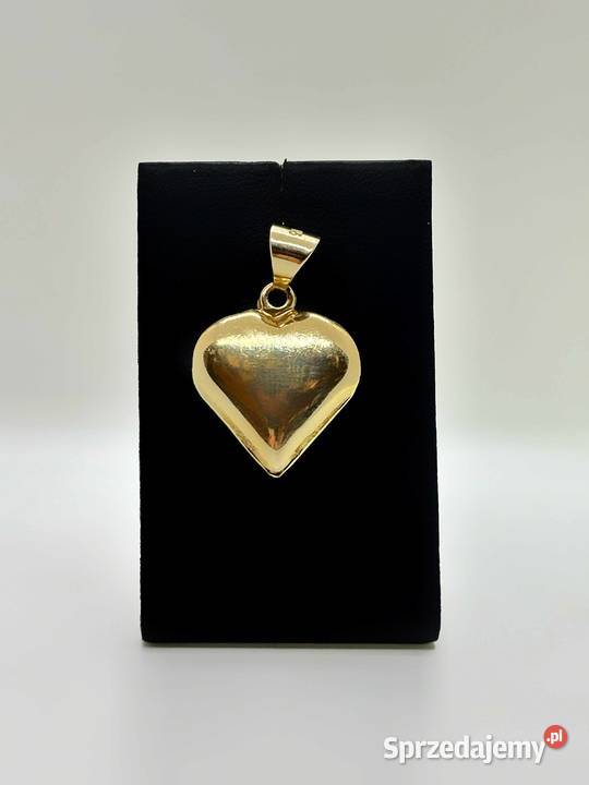 Złota zawieszka pr 585 189g Serce warmińsko-mazurskie Elbląg